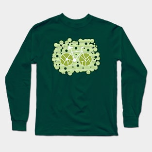 Bike and dots Long Sleeve T-Shirt